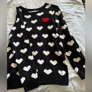 Heart sweater